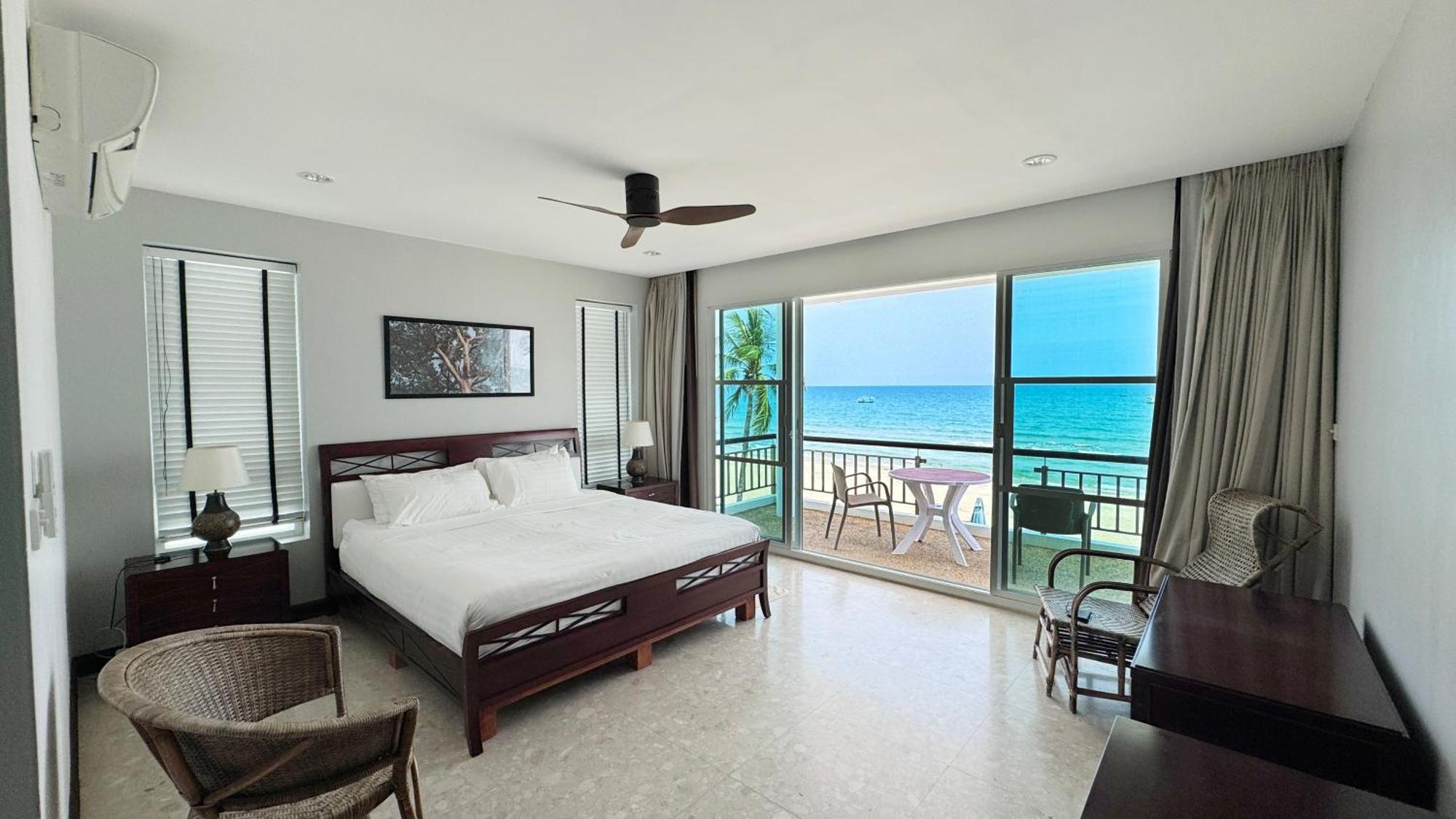 Absolute Beachfront Villa Ban Huai Yang Exterior foto